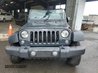2017 Jeep Wrangler Unlimited Sport with VIN 1C4BJWDG6HL743322, listed as a Copart auction lot 61100045 with 135,959 mi miles and Salvage title. Bid and sale history available at DreamBid. Image 5.