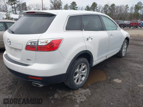 2012 Mazda CX-9 Sport with VIN JM3TB3BV1C0334731, listed as a IAAI auction lot 41318666 with 308,100 mi miles. Bid and sale history available at carsss.com. Image 4.