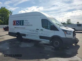 2016 Ford Transit Cargo with VIN 1FTBW3XG5GKB09483, listed as a Copart auction lot 56157045 with 216,399 mi miles and Salvage title. Bid and sale history available at DreamBid. Image 4.
