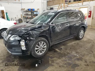 2017 Nissan Rogue SV with VIN 5N1AT2MV0HC897078, listed as a Copart auction lot 51037205 with 154,338 mi miles and Salvage Title. Bid and sale history available at carsss.com. Image 1.