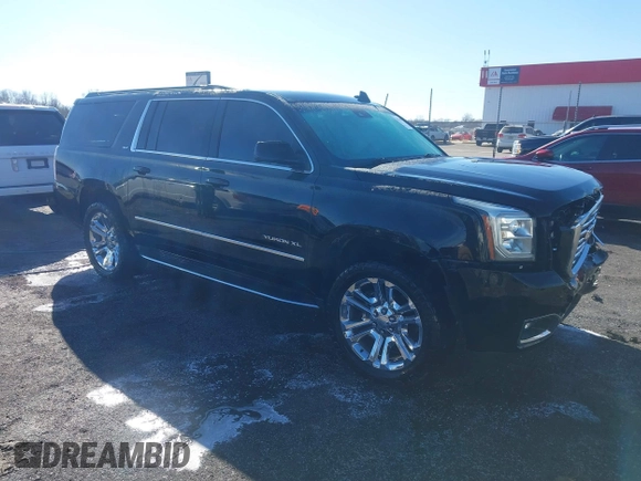 2016 GMC Yukon XL SLT with VIN 1GKS2GKC0GR443634, listed as a IAAI auction lot 41379064 with 121,744 mi miles. Bid and sale history available at carsss.com. Image 1.