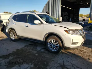 2017 Nissan Rogue SV with VIN KNMAT2MV4HP608278, listed as a Copart auction lot 77073104 with 96,260 mi miles and Salvage Title. Bid and sale history available at carsss.com. Image 4.