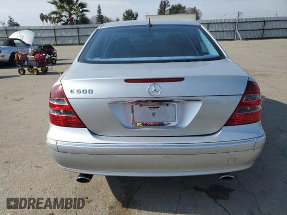 2005 Mercedes-Benz E 5.0L with VIN WDBUF70J55A617413, listed as a Copart auction lot 43297435 with 103,271 mi miles and Clean Title. Bid and sale history available at carsss.com. Image 6.