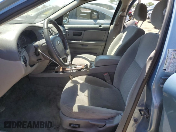 2007 Ford Taurus SEL with VIN 1FAFP56U87A104341, listed as a Copart auction lot 61045335 with 159,952 mi miles and Salvage title. Bid and sale history available at DreamBid. Image 7.