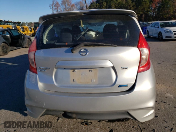 2015 Nissan Note SR with VIN 3N1CE2CP9FL366119, listed as a Copart auction lot 84079564 with Not provided miles and Salvage title. Bid and sale history available at DreamBid. Image 6.