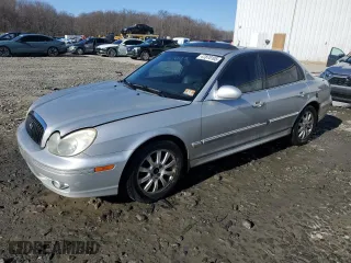 2005 Hyundai Sonata GLS with VIN KMHWF35H25A210105, listed as a Copart auction lot 47870105 with 143,002 mi miles and Salvage Title. Bid and sale history available at carsss.com. Image 1.