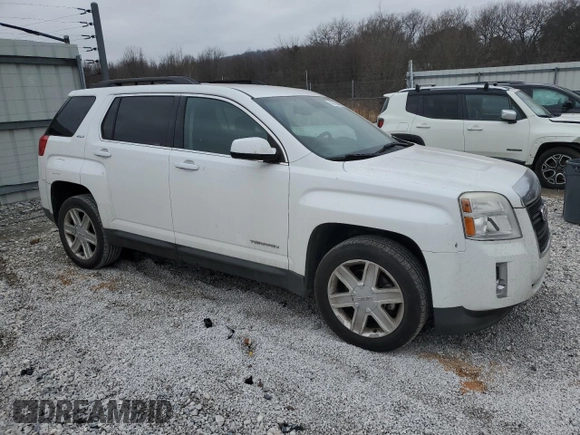2012 GMC Terrain SLE-2 with VIN 2GKFLSE51C6392004, listed as a Copart auction lot 50004475 with 223,133 mi miles and Salvage Title. Bid and sale history available at DreamBid. Image 4.