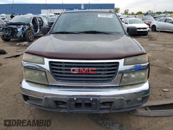 2007 GMC Canyon SLE2 with VIN 1GTDT13E978247289, listed as a Copart auction lot 73414874 with 191,507 mi miles and Clean Title. Bid and sale history available at carsss.com. Image 5.