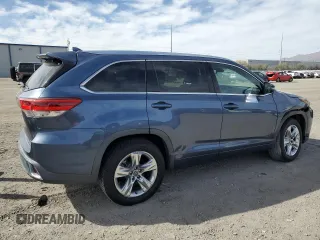 2018 Toyota Highlander Limited with VIN 5TDYZRFH0JS237385, listed as a Copart auction lot 47487395 with 73,081 mi miles and Salvage title. Bid and sale history available at DreamBid. Image 3.