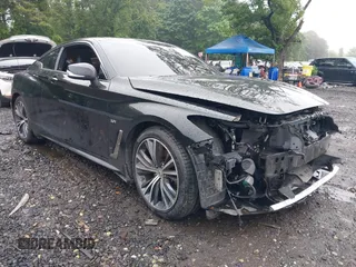 2019 Infiniti Q60 Luxe with VIN JN1EV7EL0KM290211, listed as a IAAI auction lot 42515482 with 62,487 mi miles and . Bid and sale history available at DreamBid. Image 1.