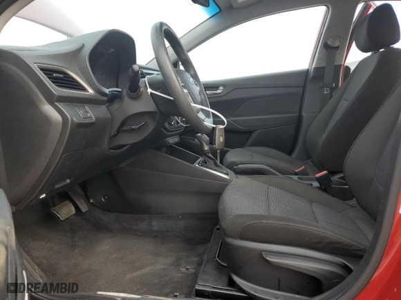 2018 Hyundai Accent SE with VIN 3KPC24A35JE016601, listed as a Copart auction lot 49589695 with 117,660 mi miles and Salvage Title. Bid and sale history available at carsss.com. Image 7.
