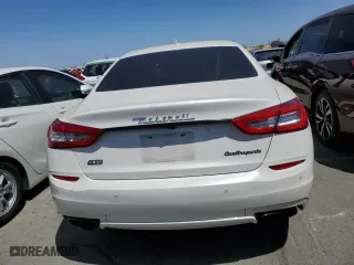 2015 Maserati Quattroporte GTS with VIN ZAM56PPA7F1143425, listed as a Copart auction lot 54720264 with 0 mi miles. Bid and sale history available at carsss.com. Image 6.