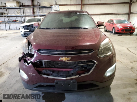 2017 Chevrolet Equinox LT with VIN 2GNALCEK3H1598387, listed as a Copart auction lot 49853975 with 122,987 mi miles and Salvage Title. Bid and sale history available at carsss.com. Image 5.