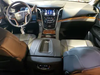 2018 Cadillac Escalade Premium Luxury with VIN 1GYS4CKJ0JR155000, listed as a Copart auction lot 85144404 with 46,259 mi miles and Salvage Title. Bid and sale history available at carsss.com. Image 8.