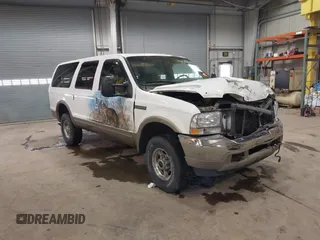 2000 Ford Excursion Limited с VIN 1FMSU43F8YED45694, выставлен на аукционе IAAI как лот 41547949 с пробегом 234 845 миль миль и . История ставок и продаж доступна на DreamBid. Изображение 1.