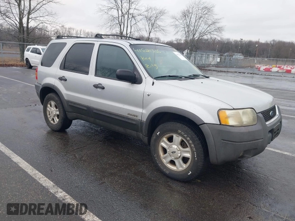 2002 Ford Escape XLT Choice with VIN 1FMYU04192KA82503, listed as a IAAI auction lot 41521335 with 128,349 mi miles. Bid and sale history available at carsss.com. Image 1.