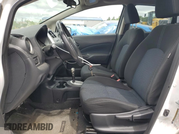 2017 Nissan Note SL with VIN 3N1CE2CP9HL354975, listed as a Copart auction lot 57454965 with 98,551 mi miles and Salvage title. Bid and sale history available at DreamBid. Image 7.