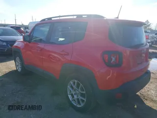 2019 Jeep Renegade Latitude with VIN ZACNJABB7KPK70313, listed as a IAAI auction lot 41308774 with 108,542 mi miles and . Bid and sale history available at DreamBid. Image 3.