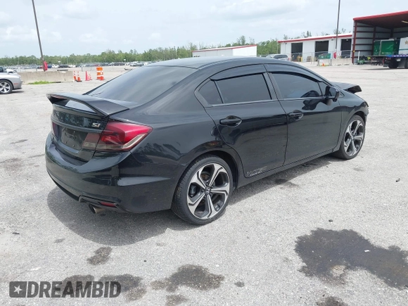 2015 Honda Civic Si with VIN 2HGFB6E52FH708459, listed as a IAAI auction lot 42438792 with 199,507 mi miles and . Bid and sale history available at DreamBid. Image 4.