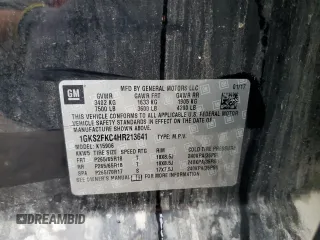 2017 GMC Yukon XL SLE with VIN 1GKS2FKC4HR213641, listed as a Copart auction lot 80441354 with 157,522 mi miles and Salvage Title. Bid and sale history available at carsss.com. Image 15.