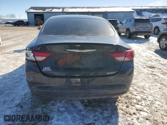 2016 Chrysler 200 LX with VIN 1C3CCCFB6GN197742, listed as a Copart auction lot 46345525 with 79,512 mi miles and Clean Title. Bid and sale history available at carsss.com. Image 6.