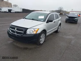 2007 Dodge Caliber SXT with VIN 1B3HB48BX7D379555, listed as a IAAI auction lot 42022554 with 99,670 mi miles. Bid and sale history available at carsss.com. Image 2.