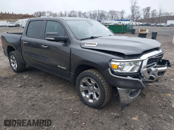 2019 Ram 1500 Big Horn/Lone Star with VIN 1C6RRFFG5KN816610, listed as a IAAI auction lot 41999259 with 229,172 mi miles. Bid and sale history available at carsss.com. Image 1.