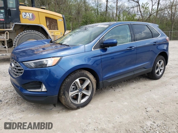 2022 Ford Edge SEL z VIN 2FMPK4J98NBB13788, wystawiony jako Copart lot #54913805 z przebiegiem 25 594 mil mil oraz Szkoda całkowita • Salvage title. Historia ofert i sprzedaży dostępna na DreamBid. Obrazek 1.