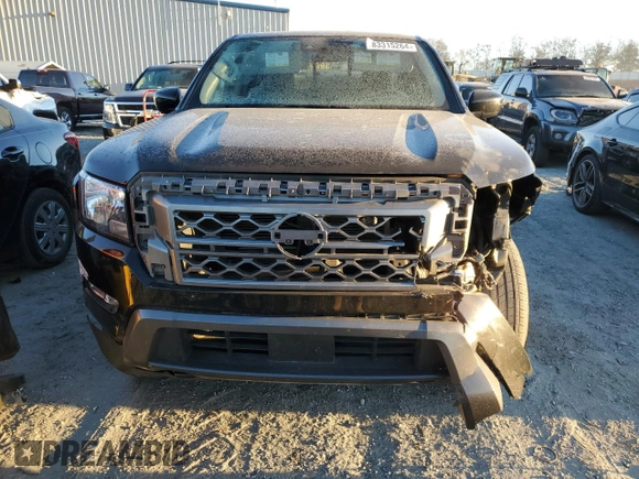 2022 Nissan Frontier SV with VIN 1N6ED1FK4NN694871, listed as a Copart auction lot 83315264 with 47,143 mi miles and Salvage Title. Bid and sale history available at carsss.com. Image 5.