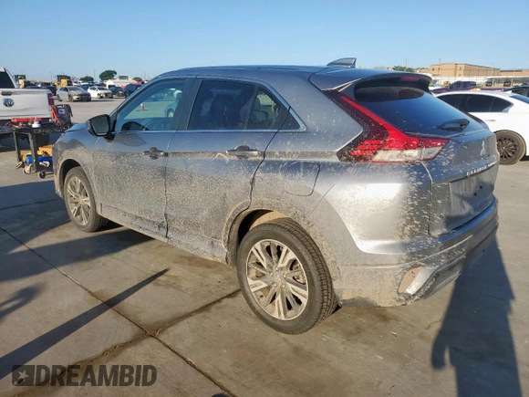 2024 Mitsubishi Eclipse Cross SE with VIN JA4ATWAAXRZ000676, listed as a Copart auction lot 61229375 with 25,875 mi miles and Salvage title. Bid and sale history available at DreamBid. Image 2.