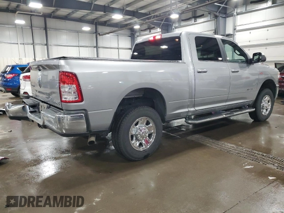 2022 Ram 2500 Big Horn with VIN 3C6UR5DJXNG248029, listed as a Copart auction lot 52170375 with 54,367 mi miles and Salvage title. Bid and sale history available at DreamBid. Image 3.