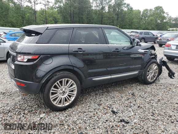 2013 Land Rover Range Rover Evoque Prestige Premium with VIN SALVV2BG7DH743994, listed as a Copart auction lot 58906485 with 183,997 mi miles and Salvage title. Bid and sale history available at DreamBid. Image 3.