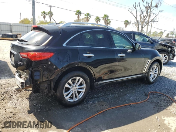 2016 Infiniti QX70 z VIN JN8CS1MW7GM752703, wystawiony jako Copart lot #45686395 z przebiegiem 146 176 mil mil oraz Szkody całkowita. Historia ofert i sprzedaży dostępna na DreamBid. Obrazek 3.