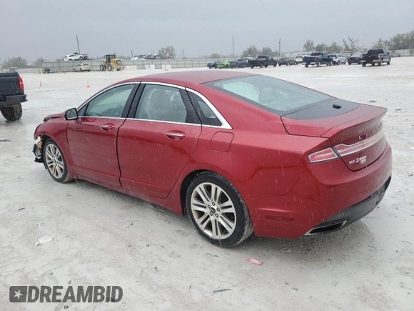 2016 Lincoln MKZ with VIN 3LN6L2G98GR634146, listed as a Copart auction lot 46396495 with 48,433 mi miles and Salvage Title. Bid and sale history available at carsss.com. Image 2.