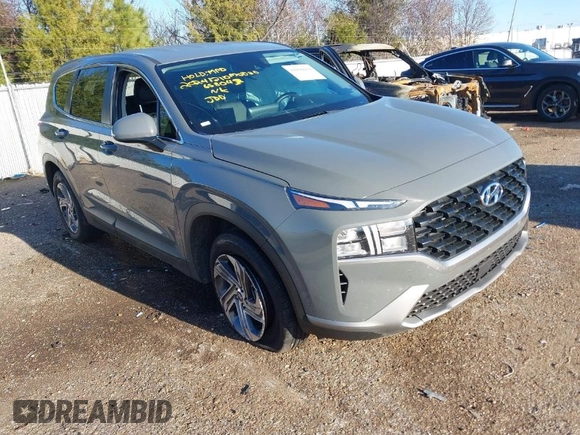 2023 Hyundai Santa Fe SE with VIN 5NMS14AJ6PH658047, listed as a IAAI auction lot 41096029 with 16,808 mi miles. Bid and sale history available at carsss.com. Image 1.