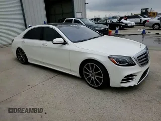 2018 Mercedes-Benz S 560 with VIN WDDUG8GB8JA415359, listed as a Copart auction lot 51053284 with 65,292 mi miles and Salvage Title. Bid and sale history available at DreamBid. Image 11.
