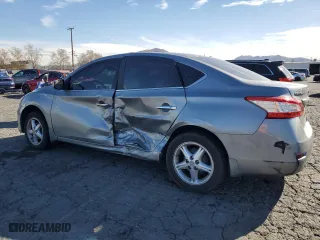 2014 Nissan Sentra S with VIN 3N1AB7AP8EL691665, listed as a Copart auction lot 89200385 with 127,581 mi miles and Salvage Title. Bid and sale history available at carsss.com. Image 2.