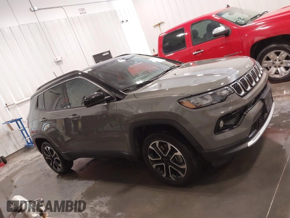 2023 Jeep Compass Limited с VIN 3C4NJDCN1PT524479, выставлен на аукционе IAAI как лот 41955772 с пробегом 40 125 миль миль и . История ставок и продаж доступна на DreamBid. Изображение 13.