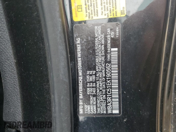 2014 BMW 4 Series 435i с VIN WBA3R1C51EK190562, выставлен на аукционе Copart как лот 61563835 с пробегом 102 418 миль миль и Чистый • Clean title. История ставок и продаж доступна на DreamBid. Изображение 12.