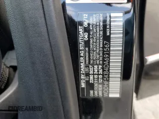 2013 Mercedes-Benz E 350 Luxury с VIN WDDHF5KB4DA691567, выставлен на аукционе Copart как лот 53131505 с пробегом 50 437 миль миль и Списание • Salvage title. История ставок и продаж доступна на DreamBid. Изображение 12.