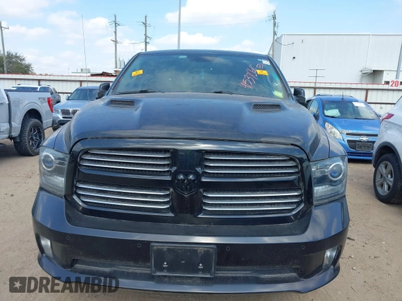 2016 Ram 1500 Sport with VIN 1C6RR6MT9GS383284, listed as a IAAI auction lot 41537068 with Not Provided miles. Bid and sale history available at carsss.com. Image 6.