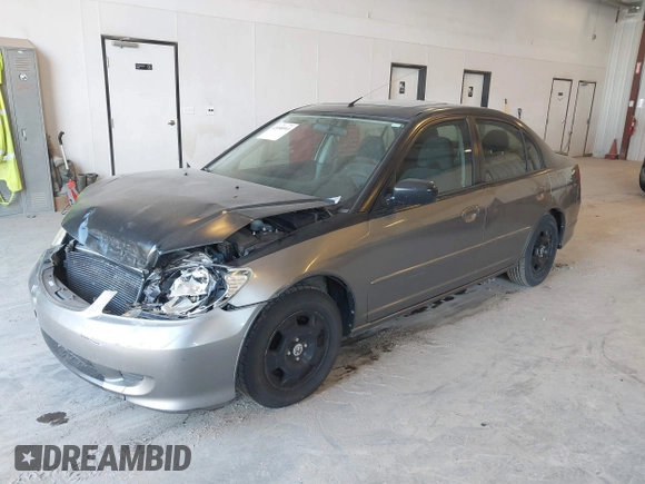 2005 Honda Civic with VIN JHMES96615S020610, listed as a IAAI auction lot 42098993 with 135,778 mi miles and . Bid and sale history available at DreamBid. Image 17.