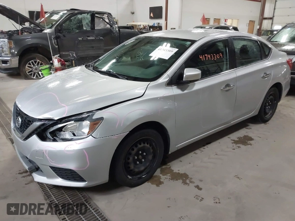 2019 Nissan Sentra SV with VIN 3N1AB7AP8KY339488, listed as a IAAI auction lot 41743309 with 150,427 mi miles and . Bid and sale history available at DreamBid. Image 2.