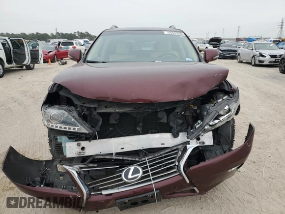 2015 Lexus RX 350 with VIN 2T2ZK1BA7FC179497, listed as a Copart auction lot 45493355 with 45,168 mi miles and Salvage Title. Bid and sale history available at carsss.com. Image 5.