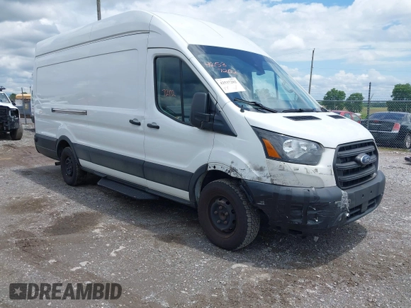 2020 Ford Transit Cargo with VIN 1FTBW3XG0LKB35256, listed as a IAAI auction lot 42537202 with 448,391 mi miles and . Bid and sale history available at DreamBid. Image 1.