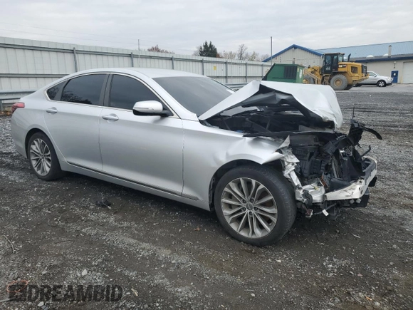 2017 Genesis G80 3.8L with VIN KMHGN4JE3HU175246, listed as a Copart auction lot 81622684 with 95,176 mi miles and Clean Title. Bid and sale history available at DreamBid. Image 4.