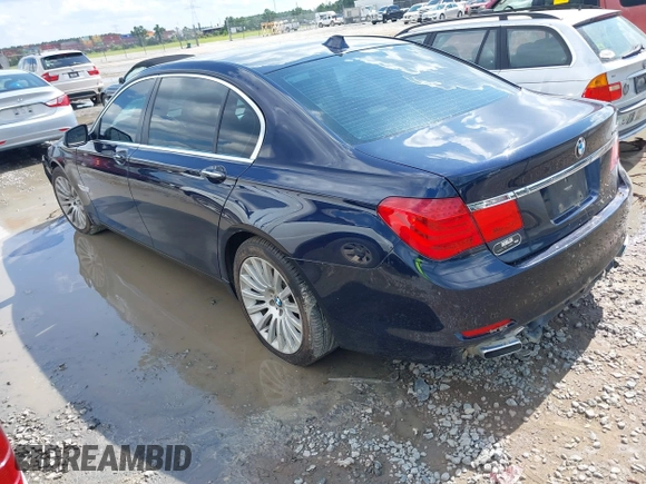 2012 BMW 7 Series 750Li with VIN WBAKB8C50CC963425, listed as a IAAI auction lot 42543576 with 132,054 mi miles and . Bid and sale history available at DreamBid. Image 3.