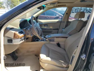 2002 BMW 7 Series 745Li with VIN WBAGN63472DR00064, listed as a Copart auction lot 49536175 with 97,737 mi miles and Clean Title. Bid and sale history available at carsss.com. Image 7.