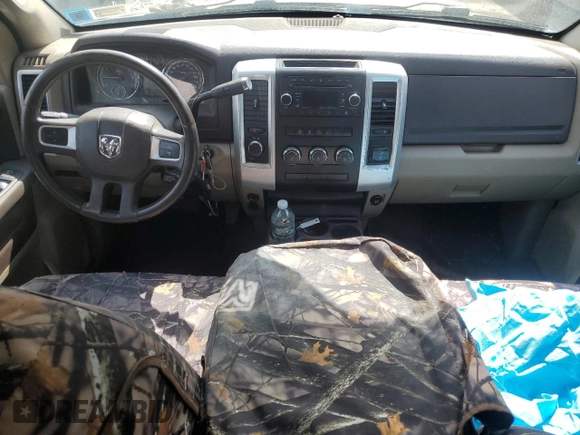 2010 Dodge 1500 TRX with VIN 1D7RV1GTXAS163264, listed as a Copart auction lot 50192525 with 283,740 mi miles and Salvage Title. Bid and sale history available at carsss.com. Image 8.