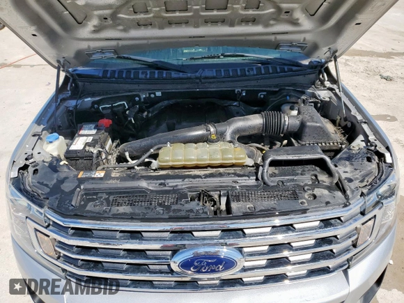 2019 Ford Expedition Max XLT with VIN 1FMJK1JT8KEA37151, listed as a Copart auction lot 50173895 with 142,360 mi miles and Salvage Title. Bid and sale history available at DreamBid. Image 12.